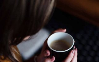 Lisa Carmichael and coffee cup