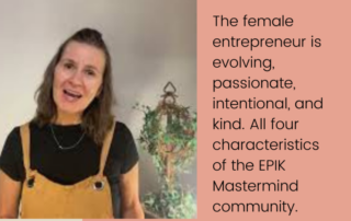 Lisa Carmichael. Owner & Creator EPIK Mastermind