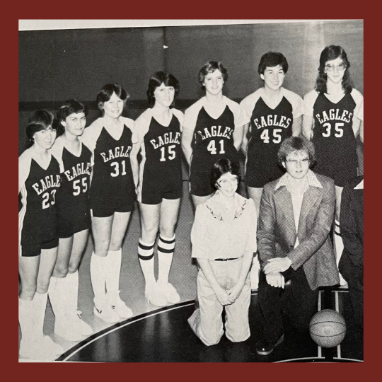 Basketball Team. I warmed the bench for the A-squad Vrsity Team